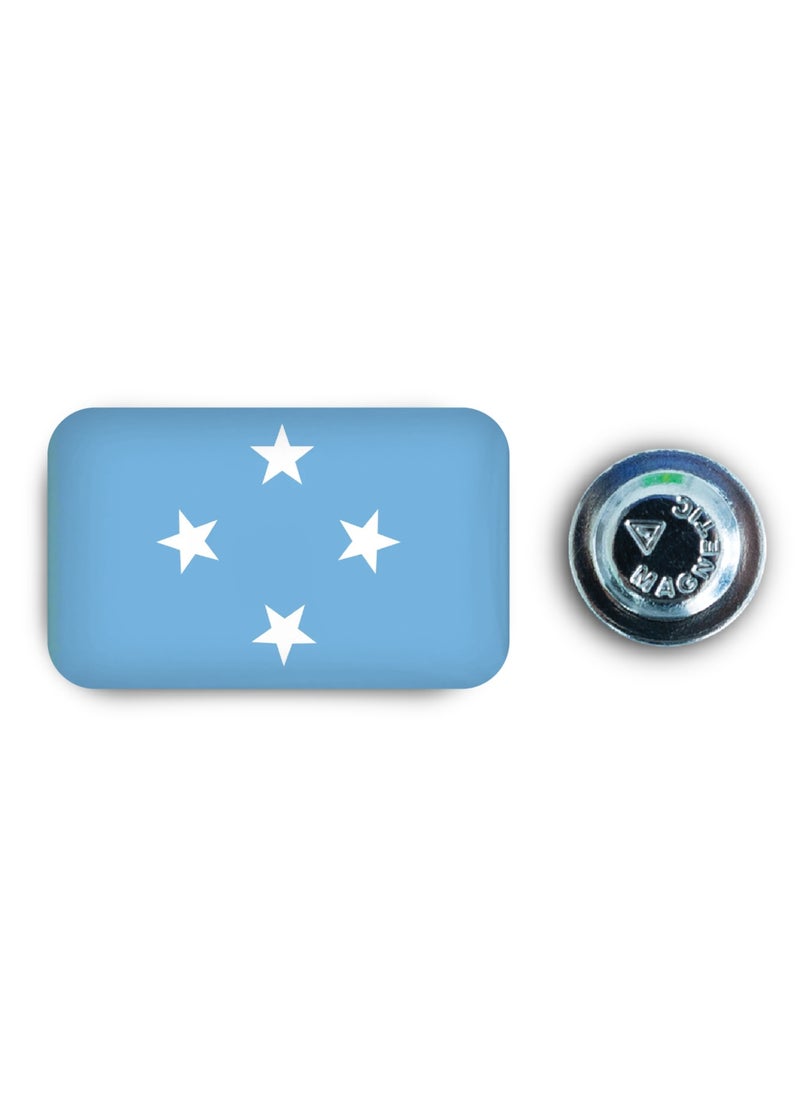 971ميديا شارة مغناطيسية بتصميم علم ميكرونيزيا  - Image 1