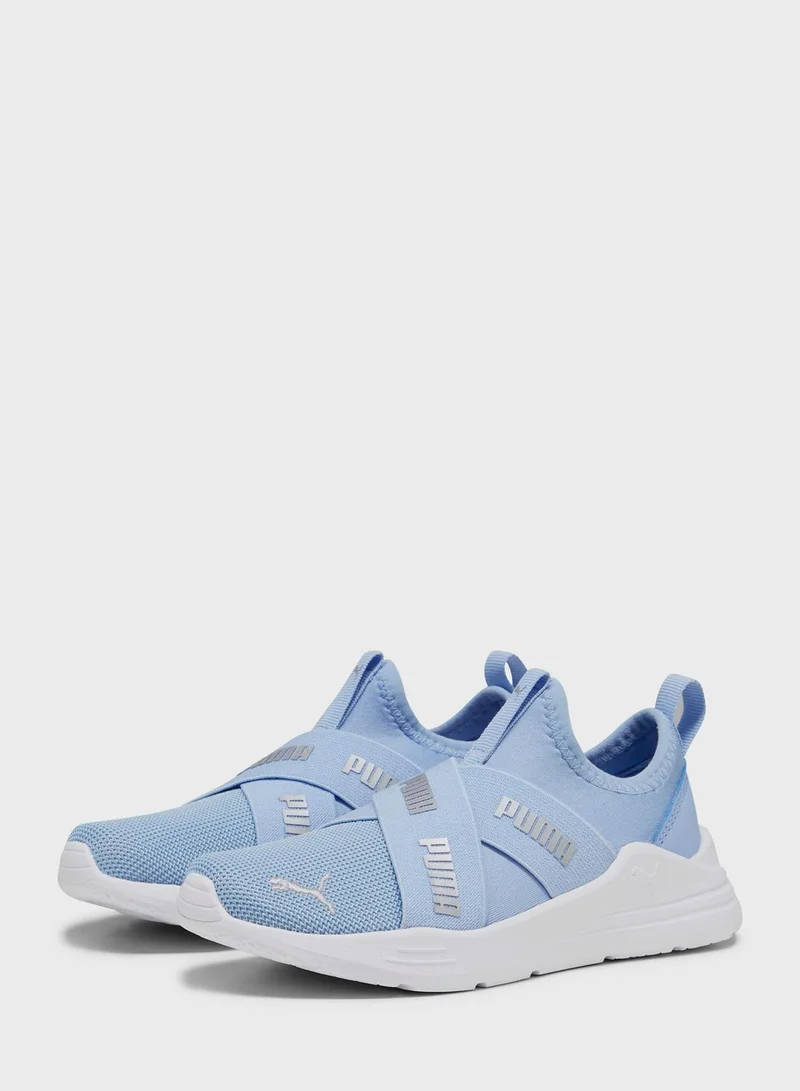 PUMA Kids Wired Run Slip On Flash
