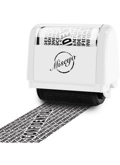 Wide Roller Stamp Identity Theft Stamp 1.5 Inch Perfect For Privacy Protection,Anti-Theft Security Confidential Easy For Guard Personal Information Blockout - White - pzsku/ZBD1949408E7DFB13CF7BZ/45/_/1731922247/66777da0-587e-4297-a103-8a9a4e61f645