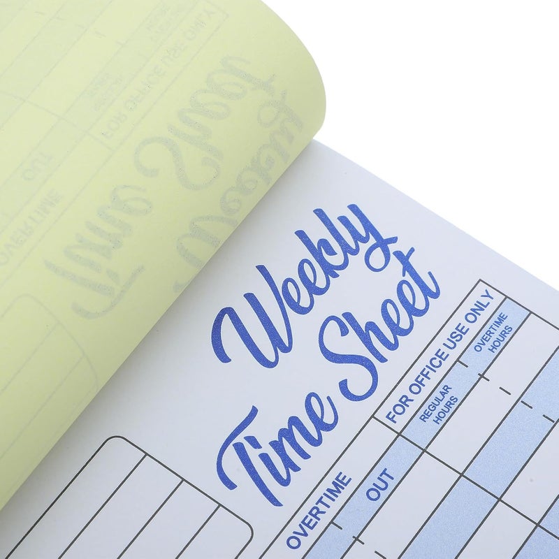 Transit damage minimized design Attendance Record Book: Weekly Undated Attendance Register - Employees Absence Tracker for Teachers, Schools, Staff, Office, Classroom Multiple design variants - Image 3