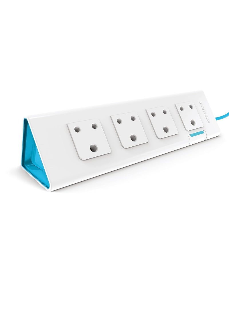 Anchor Anchor by Panasonic 4 way Extension Board Socket with Single Switch 4 Way Socket with 15 Mtr Extension Cord Multi Plug Socket for Home Wall Office 22061  - Image 2