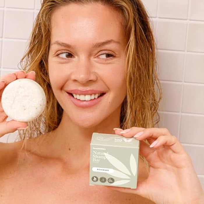 Seek Bamboo - Rosemary Shampoo & Conditioner Bar Set – Invigorating Scalp Care, Deep Hydration & Hair Growth Support - Revive & Strengthen for Soft, Healthy, Frizz-Free Hair - Image 2