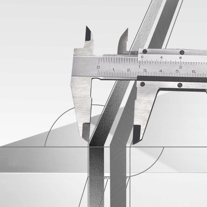 Red Vernier Caliper With 0 1mm Resolution Slide Easy Plastic Pocket Tool For Engineering - Image 3