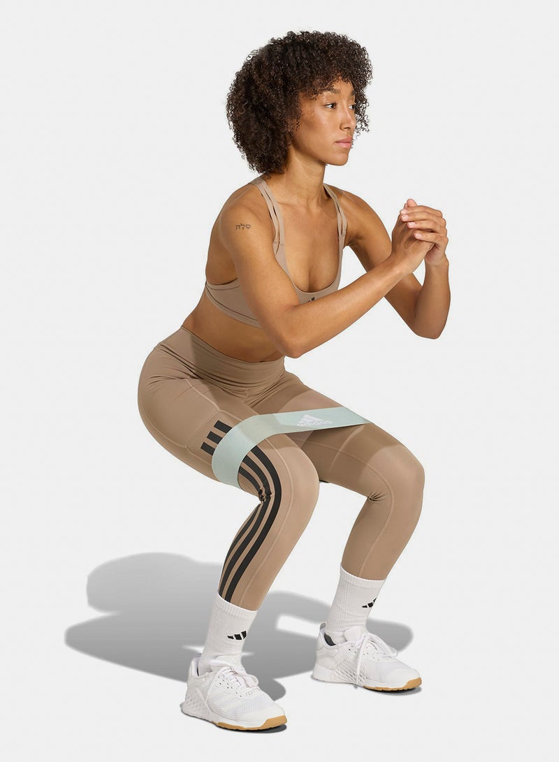 Adidas Aeroimpact Luxe Training Light Support Bra - Image 5