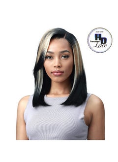 BOBBI BOSS Hd Lace Front Wig 4" Deep Lace Part Mlf555 Shavana (1B)  - Image 4