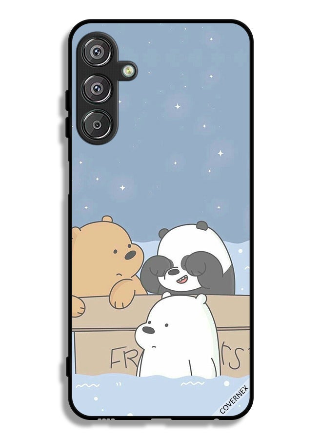 Covernex Samsung Galaxy M15 5G Protective Case Cover Bear Friends - Image 1