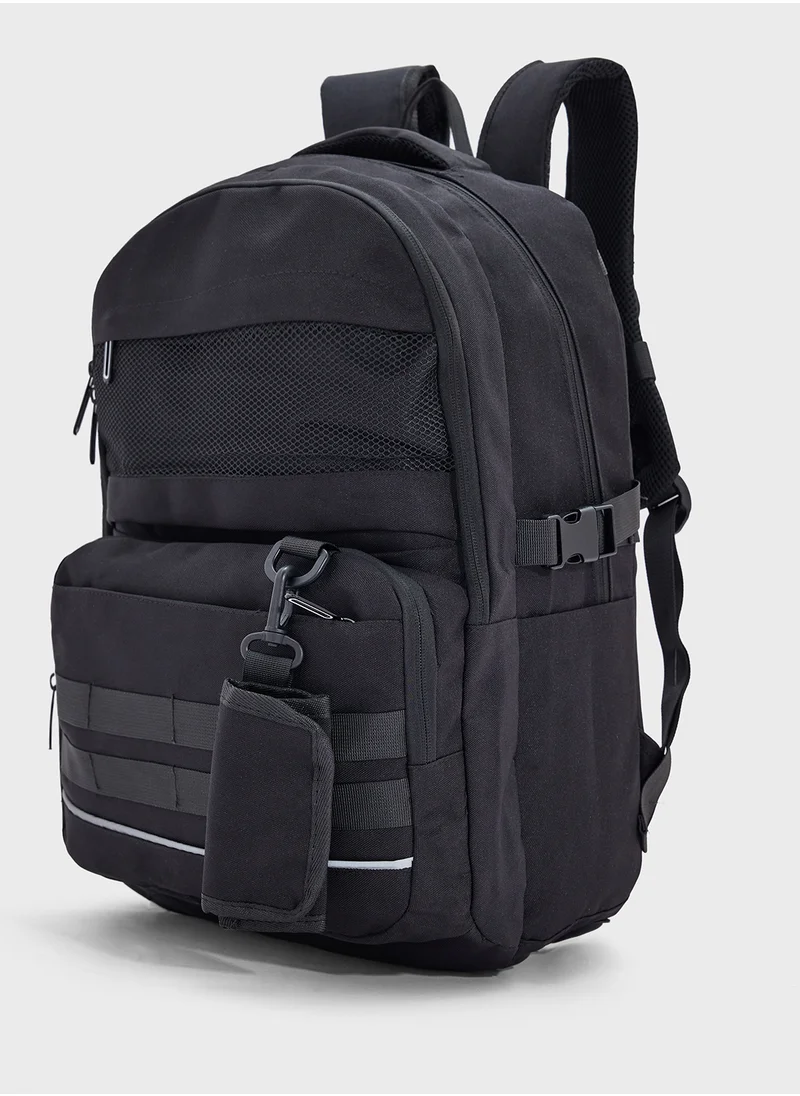 Seventy Five Casual Backpack With Ventilation Back Support
