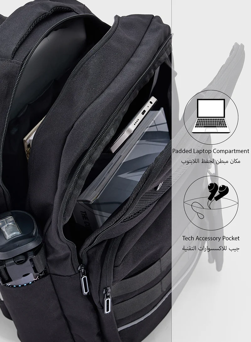 Seventy Five Casual Backpack With Ventilation Back Support