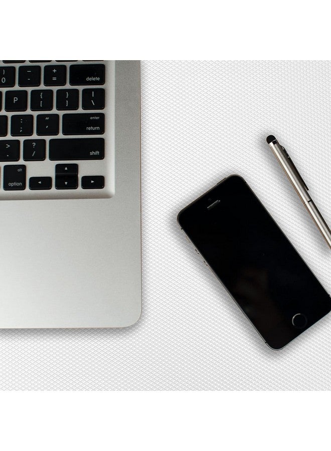 ElastPro إيلاست برو (60 سم × 10 م) حصيرة/ورقة مضادة للانزلاق قابلة للغسل من EVA بدرجة غذائية باللون الأبيض الجليدي للثلاجة، بطانة الرف، الطاولة، درج المطبخ (نقش الماس، أبيض جليدي) - Image 3