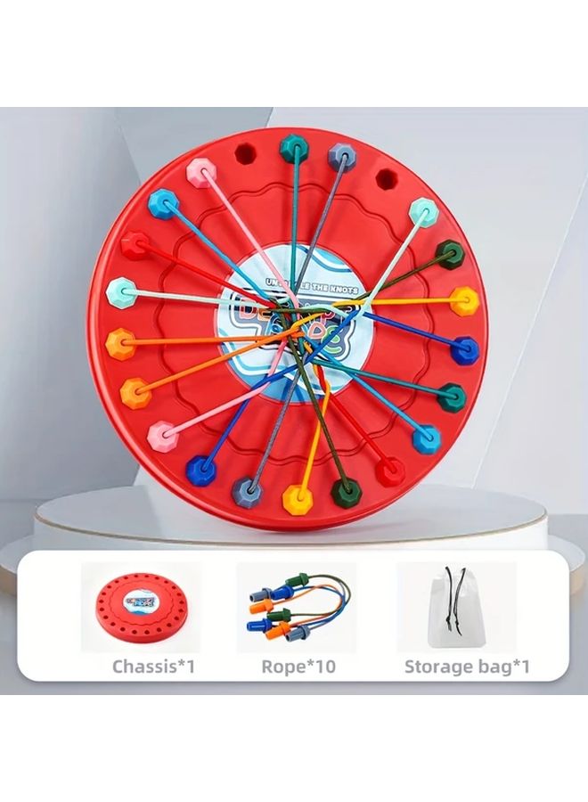 معركة التفكيك الحمراء لعبة تفكير منطقي للأطفال تدريب التركيز لعبة تفاعلية بين الوالدين والطفل هدية عطلة - Image 1