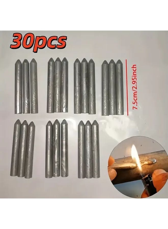 30pcs Low Temperature Welding Rods Fast Melting Flux Core For Metal Repair - Image 1
