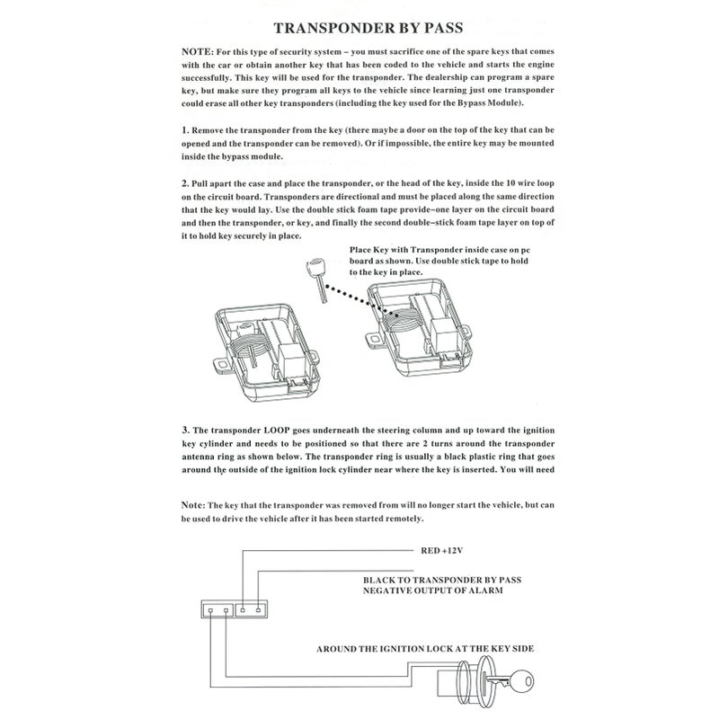Car Immobilizer Transponder Bypass Module with Coil for Most Cars with Chip Key - Image 2