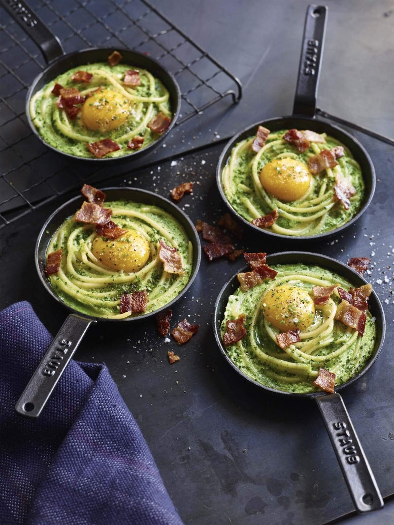 Staub Cast Iron 4.75-inch Mini Frying Pan - Matte Black, Made in France - Image 3