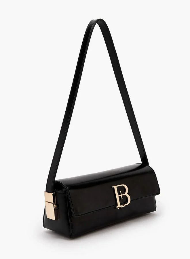 Flora Bella By Shoexpress Flora Bella Shoulder Bag with Magnetic Button Closure