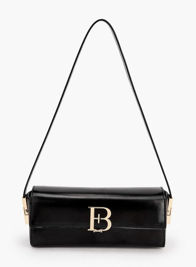 Flora Bella By Shoexpress Flora Bella Shoulder Bag with Magnetic Button Closure