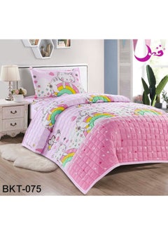مون طقم لحاف سرير مضغوط مكون من 3 قطع رسوم اطفال  - Image 1