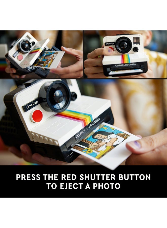 ليغو هدية للمصوّرين كاميرا Polaroid OneStep SX-70‏ 21345 من LEGO® Ideas - Image 5