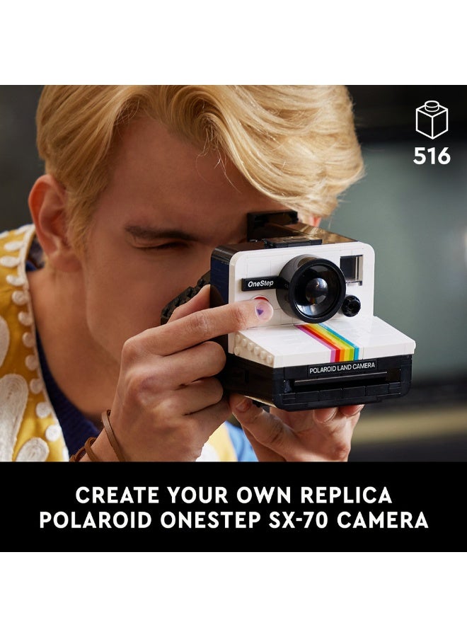 ليغو هدية للمصوّرين كاميرا Polaroid OneStep SX-70‏ 21345 من LEGO® Ideas - Image 3