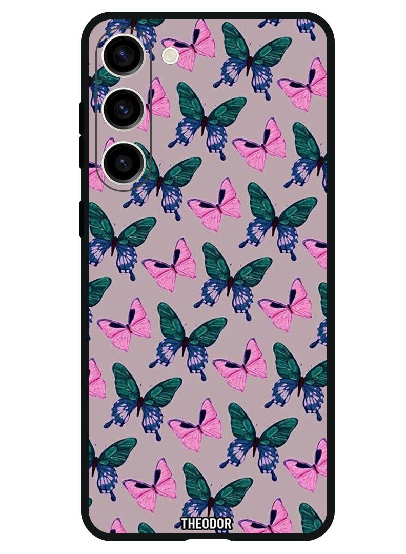 Theodor Protective Case Anti Scratch Shock Proof Bumper Cover For Samsung Galaxy S23 FE Butterflies (2) - Image 1