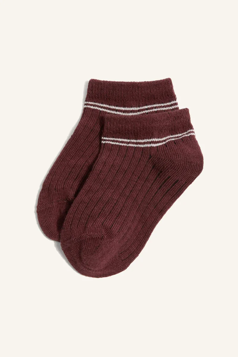 ديفاكتو Baby Boy Printed 5 Piece Short Socks