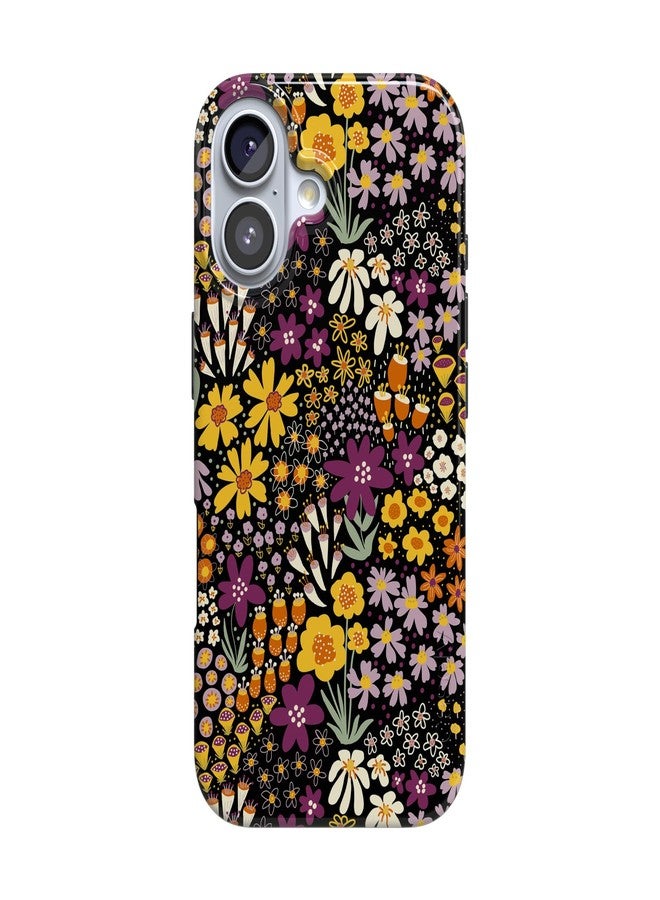 Casely Nick Case | Falling for You | Plum Floral | Compatible with MagSafe | Classic Ultra Slim Design - Image 1