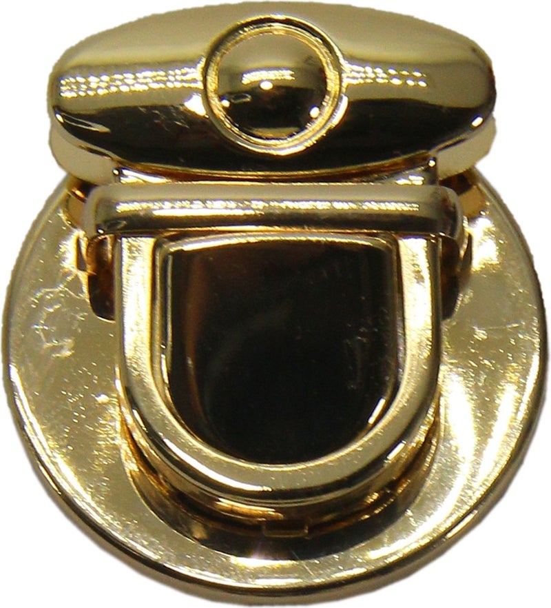 Ala Depo Spring Press Bag Lock 4 cm Light Gold 