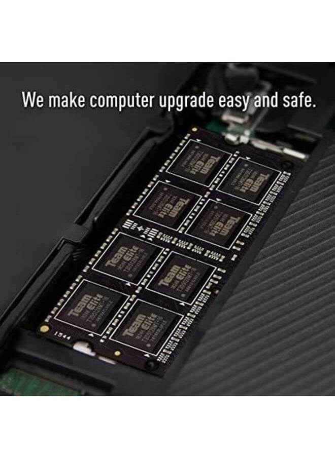 TeamGroup - Elite Ddr4 32Gb Single 2666Mhz Pc4 21300 Cl19 Unbuffered Non Ecc 1.2V Sodimm 260 Pin Laptop Notebook Pc Computer Memory Module Ram Upgrade Ted432G2666C19 S01 1X 32Gb Single - Image 1
