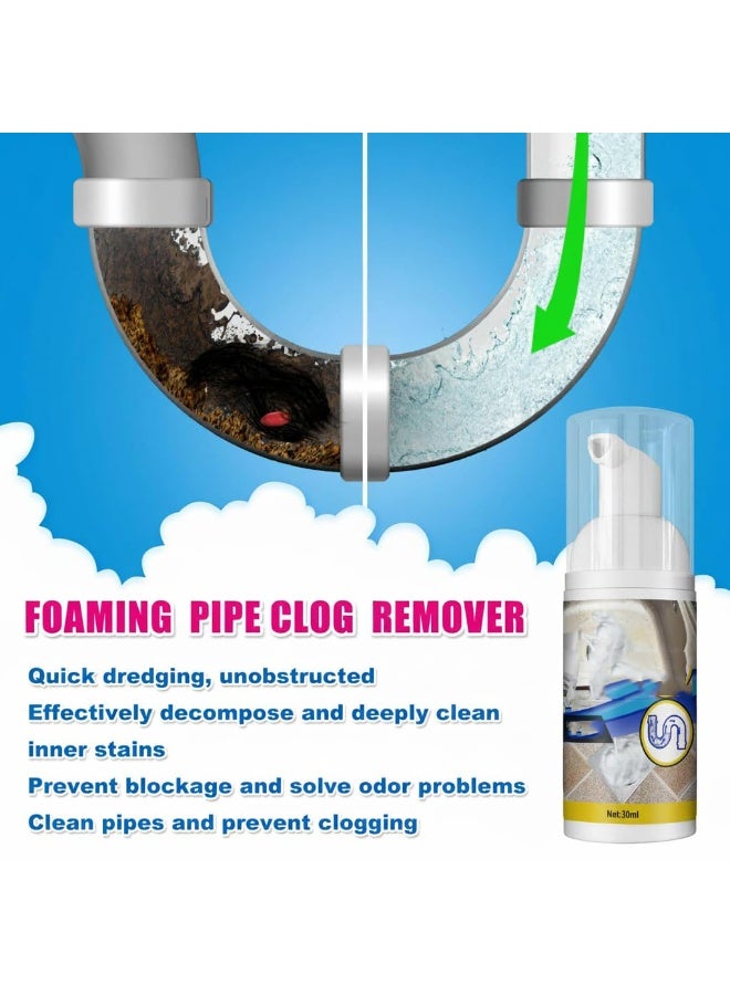 SOLARAE Foam Sink & Drain Cleaner 30ml - Sink Cleaner to Remove Limescale & Stains - Daily Plughole Foam Cleaner & Odour Eliminator - Image 4