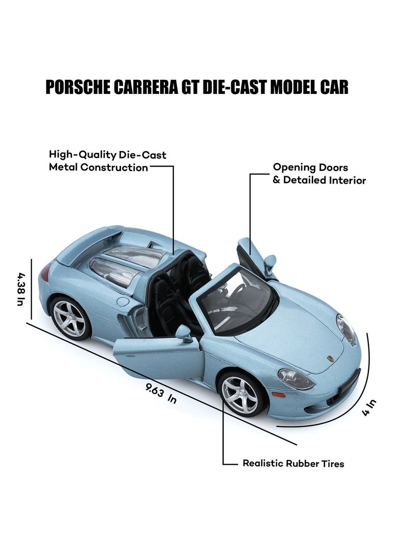 Motor Max 1:24 Porsche Carrera GT Black Edition – Die-Cast Car - Image 4