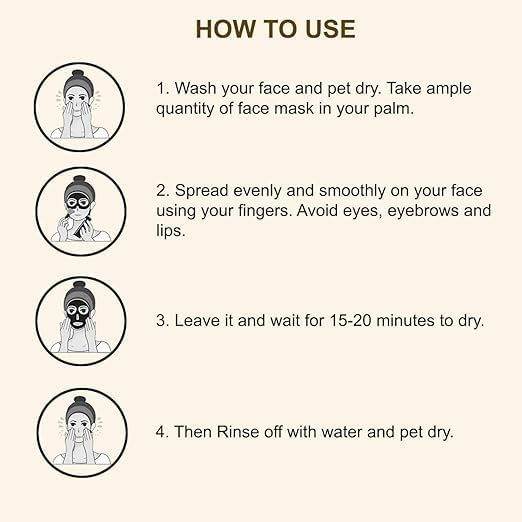 ADOERE Face Pack For Skin Brightening And Glowing Reduce Acne Control Excess Oil Suitable For All Skin Types Parben Free Face Pack 360ml Aloe Vera - Image 4