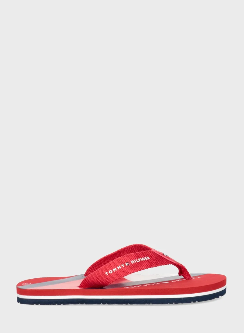 TOMMY HILFIGER Kids Slip On Flip Flop