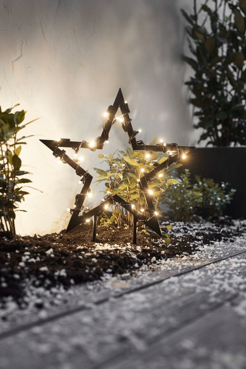 Tchibo Outdoor LED Star, Black  - Image 1