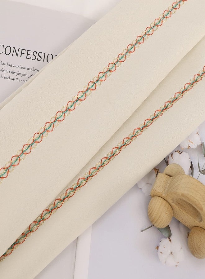 JADE POKE Bed Runner 260 x 50 cm for King Size Bed, Bed Throws for Foot of Bed, Beige Bed Runner Bedding Scarves Decorations for Bedroom Hotel Wedding Room - Image 3