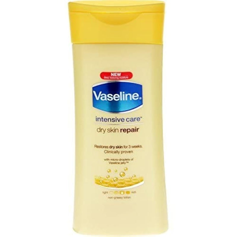 Vaseline intensive care dry skin repair body lotion - 400 ml - Image 2