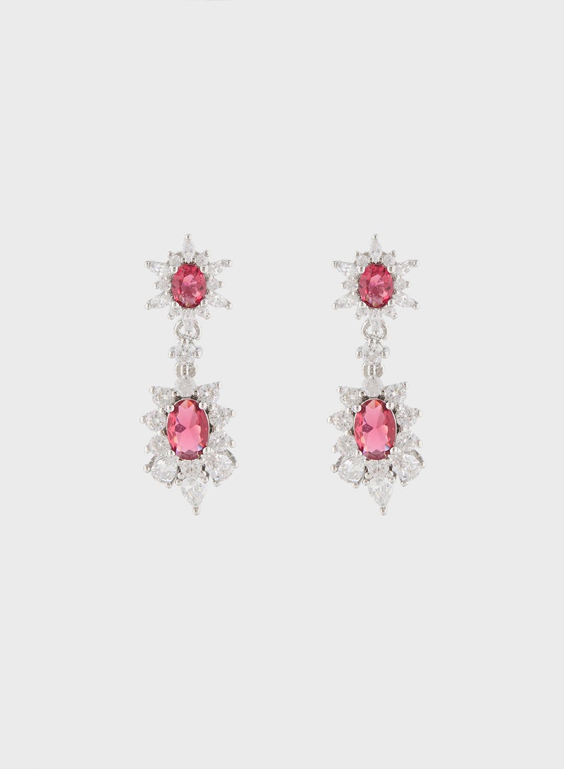 Khizana Diamante  Drop Earrings  - Image 1