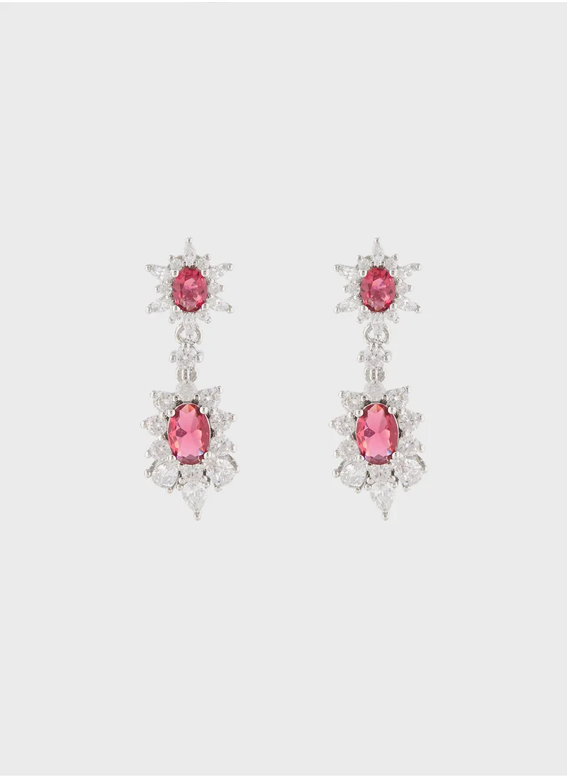 Khizana Diamante  Drop Earrings