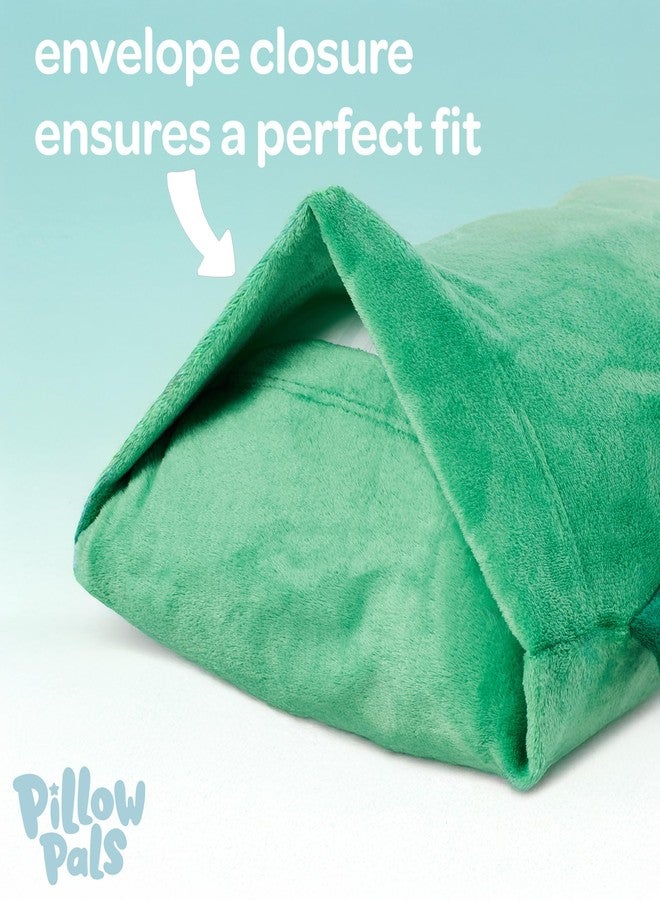 Sainteve Saint Eve Kids Pillow Pals Fuzzy Pillow Case, Cute Animal Friends Soft Pillow Cover for Kids Beds and Nap Time - Mochi The Dino - Image 4