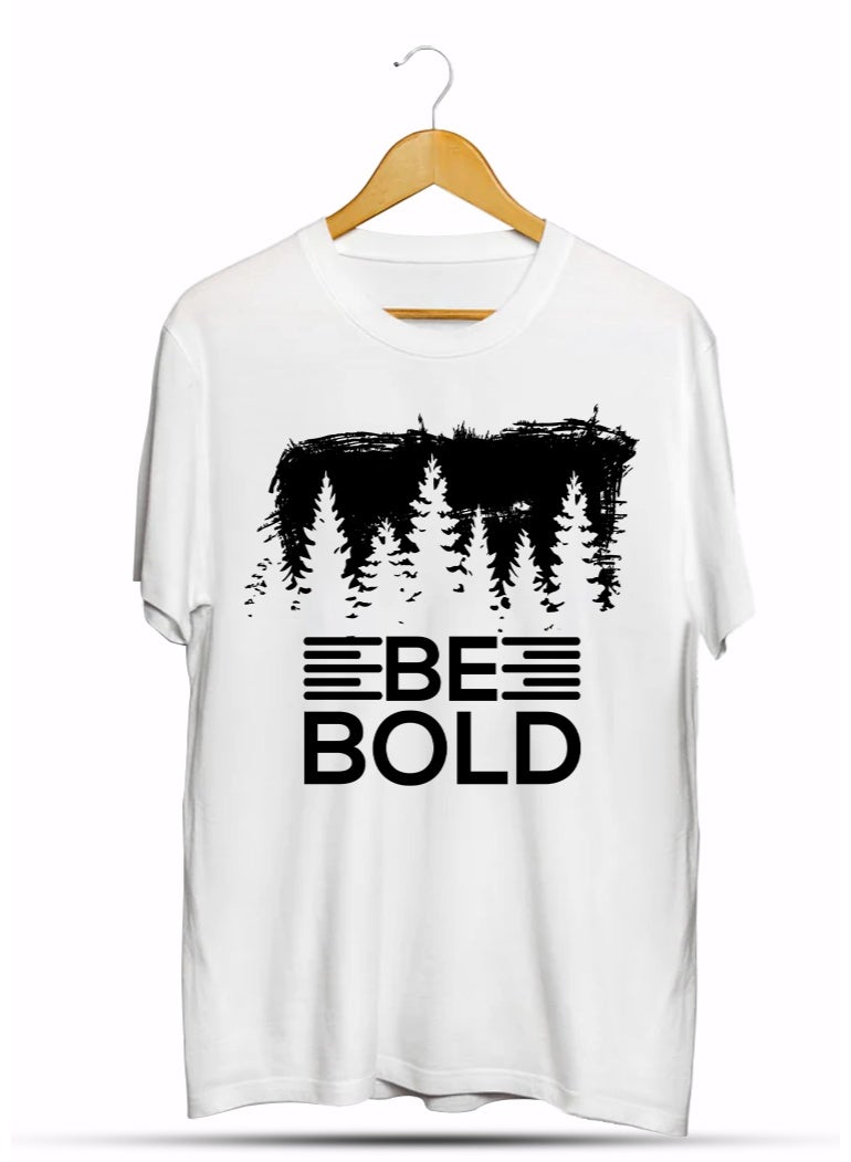 SHOP NEW ARRIVALS Be Bold T-Shirt – Inspirational Quote Graphic Tee | Motivational Gift for Confident, Fearless & Ambitious Individuals - Image 1