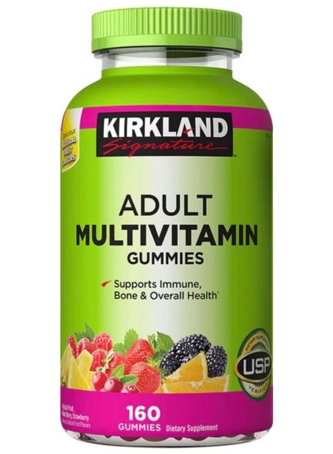 Kirkland كيركلاند سيغنيتشر دCDtdm جوميز متعددة للبالغين، 160 حبة - Image 1