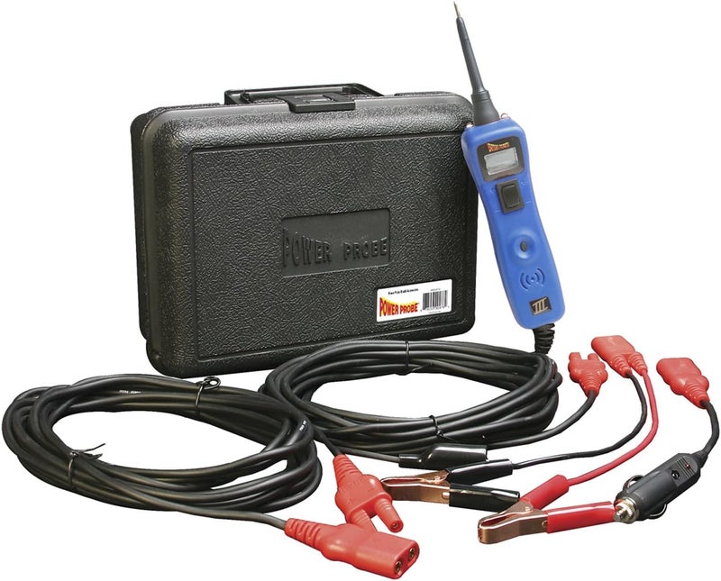 Power Probe 319FTC-BLU III Circuit Tester with 20 Foot Jumper Lead - Blue - Image 1