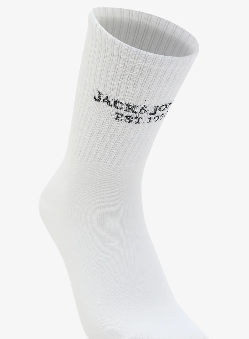 JACK & JONES  3 Pack Of Crew Socks for Men | Best Price UAE