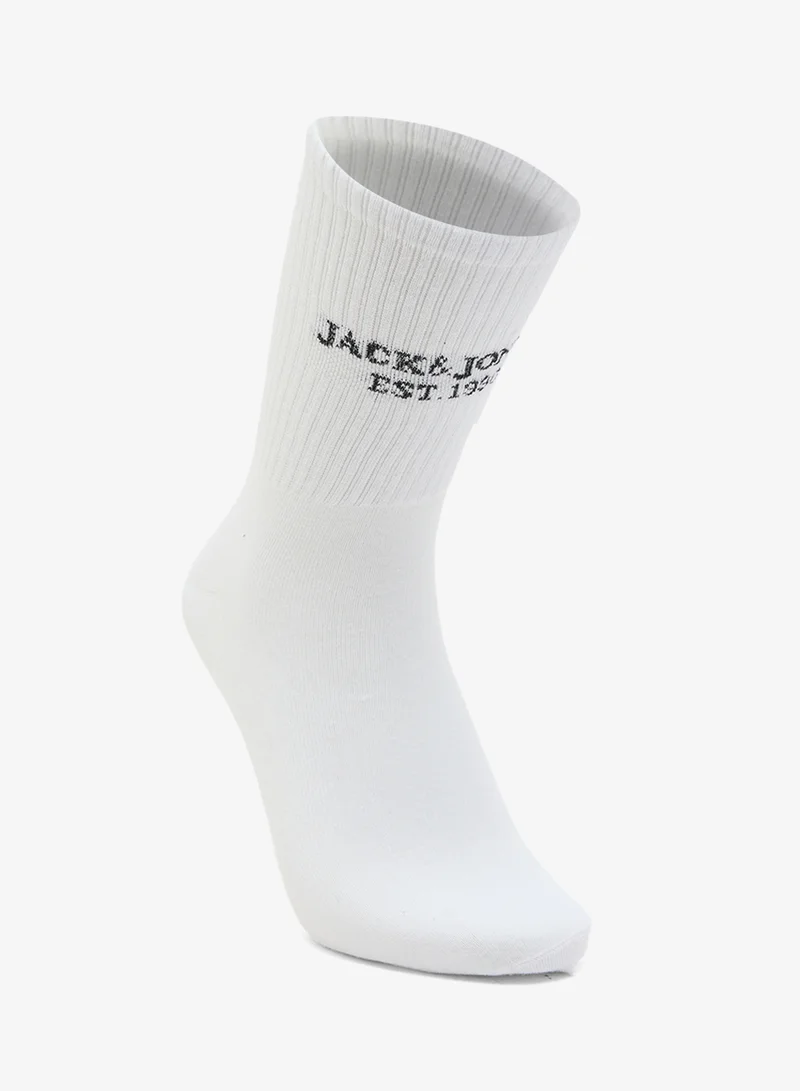 JACK & JONES  3 Pack Of Crew Socks for Men | Best Price UAE