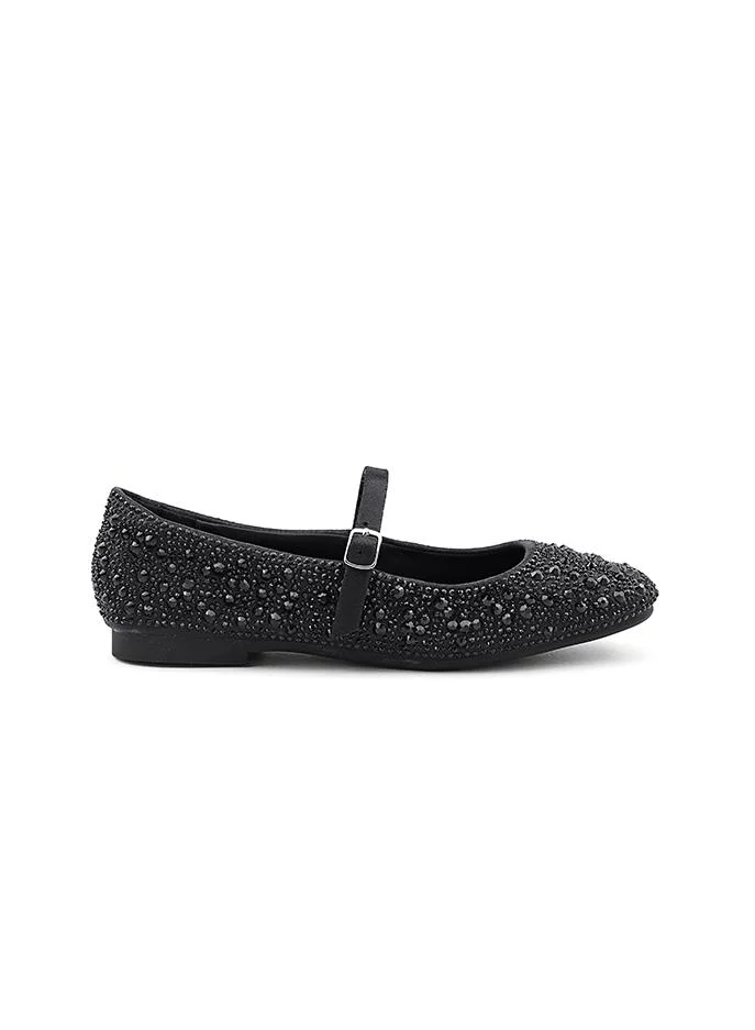 كابلي Cuple Embellished Mary Jane Ballerina Flats