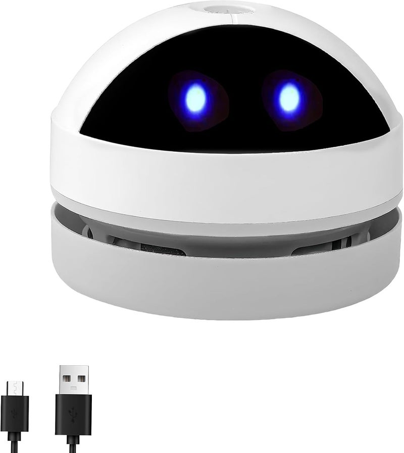Flintronic Mini USB Rechargeable Vacuum Cleaner - Portable Handheld with Powerful Suction for Home, Office, and Car - Image 1