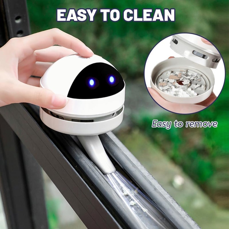 Flintronic Mini USB Rechargeable Vacuum Cleaner - Portable Handheld with Powerful Suction for Home, Office, and Car - Image 5