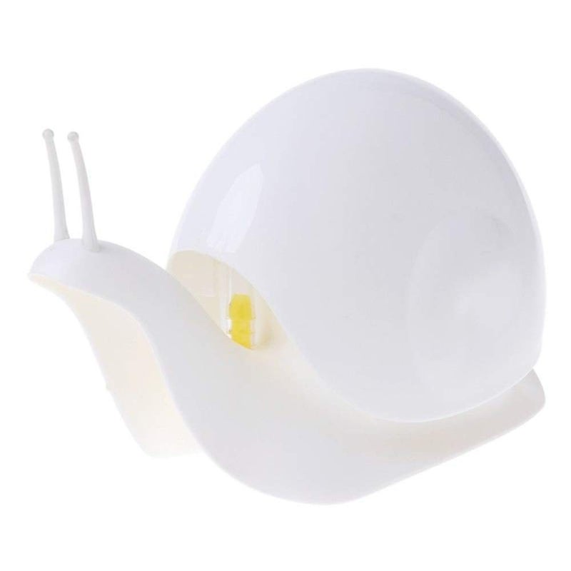 TabEnter Cute Snail Soap Dispenser for Kitchen Bathroom etc 120ML White
