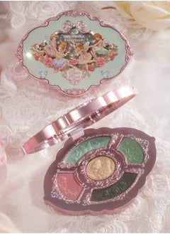 Flower Knows Midsummer Fairytales Embossed Five-Color Eyeshadow Palette Long-Lasting Waterproof Makeup Palette-03 Fairy Melody  - Image 5