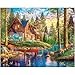 White Mountain 1000 Piece Jigsaw Puzzle Scenice Lake Cabin Puzzles with Large Pieces for Adults and Family 24x30 Summer Retreat - Image 2