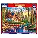 White Mountain 1000 Piece Jigsaw Puzzle Scenice Lake Cabin Puzzles with Large Pieces for Adults and Family 24x30 Summer Retreat - Image 4