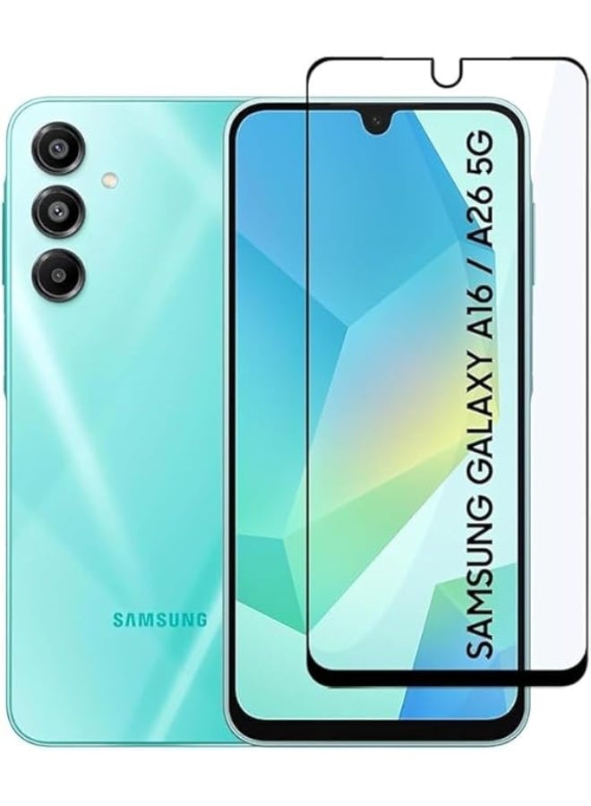 Tempered Glass Screen Protector For Samsung Galaxy A16/A26 , 9H Hardness Anti-Scratch Tempered Glass film, Case Friendly,Anti-Scratch - Image 2